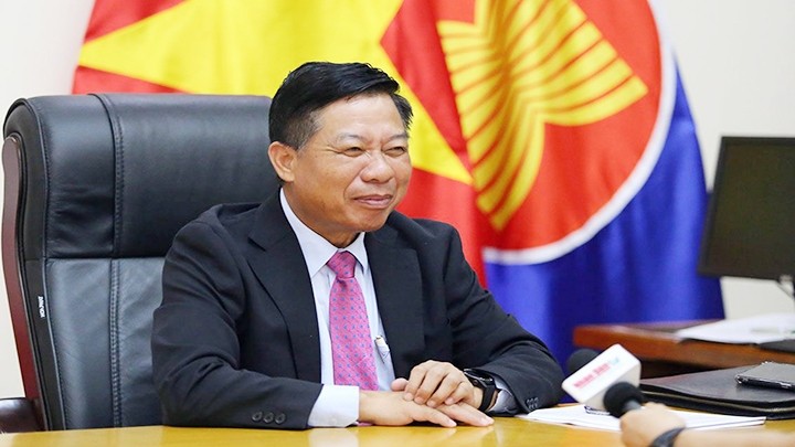越南驻柬埔寨大使阮辉僧。
