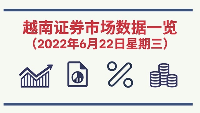 2022年6月22日越南证券市场数据一览 【图表新闻】 