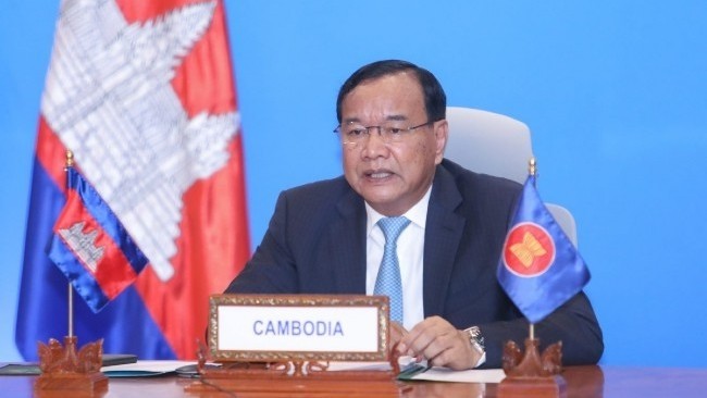 柬埔寨副首相兼外交与国际合作部大臣布拉索昆。