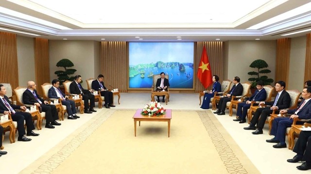范平明副总理会见出席第21届东盟公共事务合作会议的各国代表团团长。