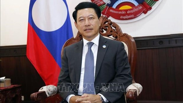 老挝副总理兼外交部长萨勒姆赛·科马西。（图片来源：越通社）