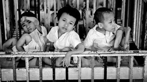 越南橙毒剂受害者。