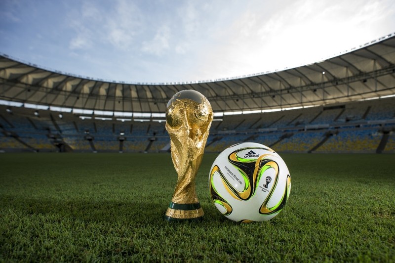 2014世界杯决赛用球。