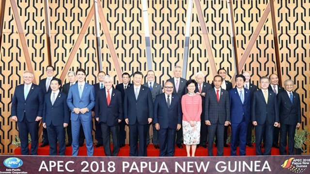 出席亚太经合组织第二十六次领导人非正式会议的各位代表。（图片来源：民智报）