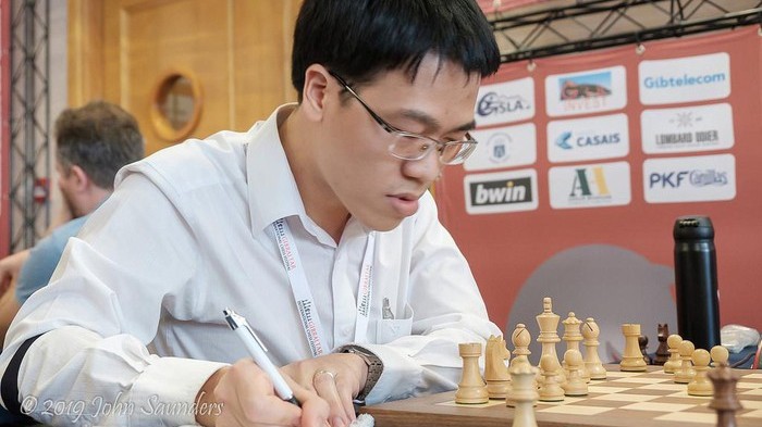 越南棋手黎光廉。（图片来源：FIDE）