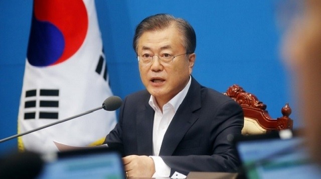 韩国总统文在寅。（图片来源：baoquocte.vn）