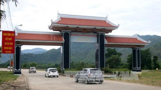 越南西宁省新南口岸正式升级为新南国际口岸。（图片来源：越通社）