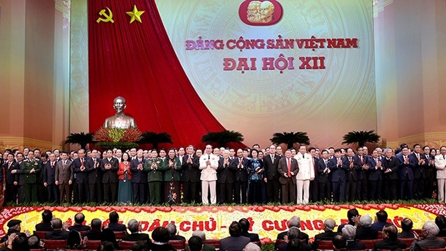越南共产党第十二次全国代表大会从2016年1月20日至28日在首都河内召开。资料图片