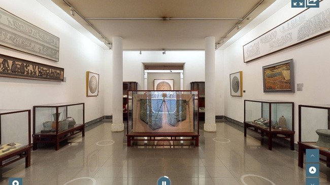 越南美术博物馆推出3D Tour在线旅游技术。