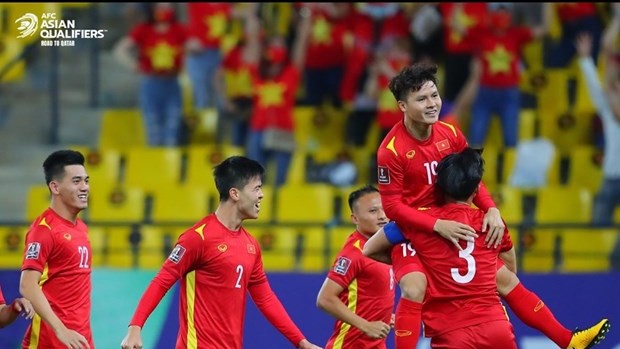 越南队和中国队的比赛将于10月7日在阿联酋沙迦体育场举行。 越南足协供图