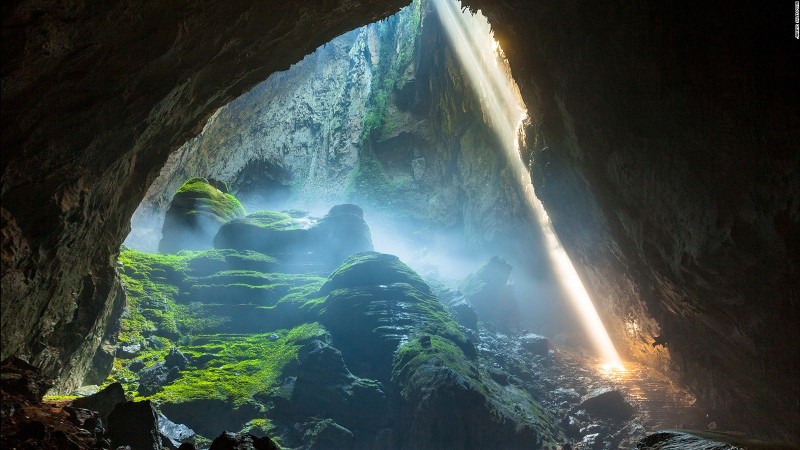 越南广平省山洞洞穴。