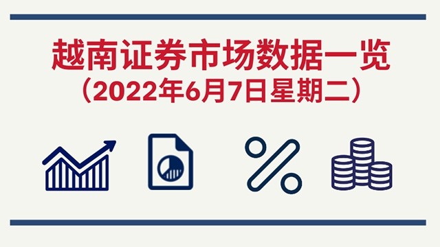 2022年6月7日越南证券市场数据一览 【图表新闻】
